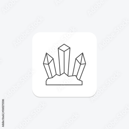 Mineral, vector, pixel perfect, illustrator file