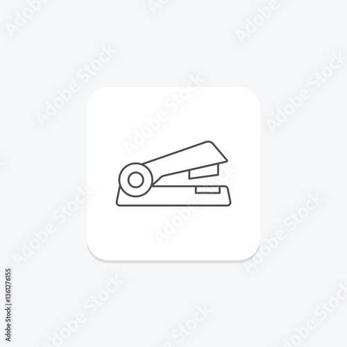 Stapler, vector, pixel perfect, illustrator file