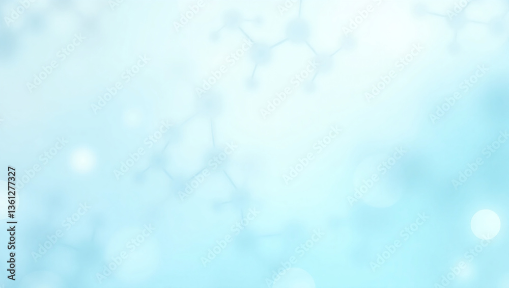 Medical Abstract Background | White & Light Blue Molecule Design for Science & Healthcare Medical Abstract Background | White & Light Blue Molecule Design for Science & Healthcare