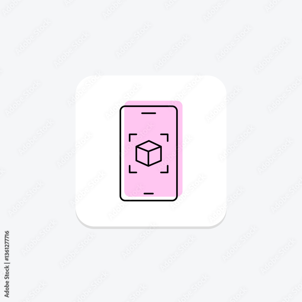 Augmented Reality Art, vector, pixel perfect, illustrator file Augmented Reality Art, vector, pixel perfect, illustrator file