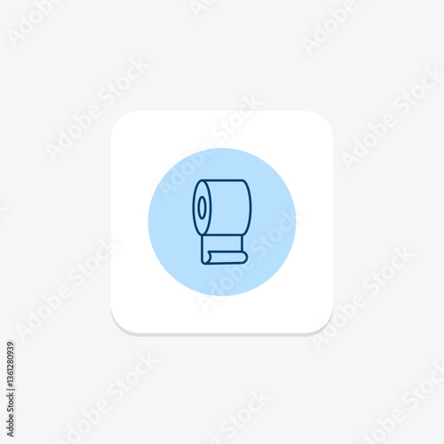 Paper Roll, vector, pixel perfect, illustrator file