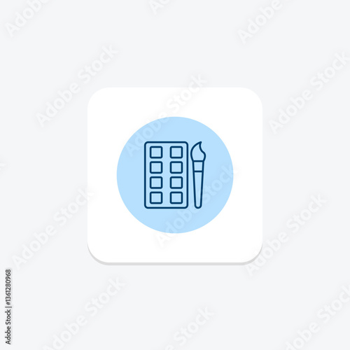 Watercolor, vector, pixel perfect, illustrator file
