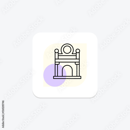 Museum Entrance, vector, pixel perfect, illustrator file