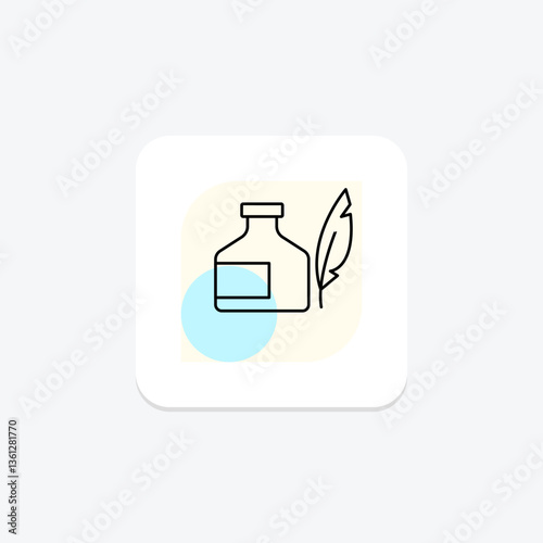 Ink, vector, pixel perfect, illustrator file