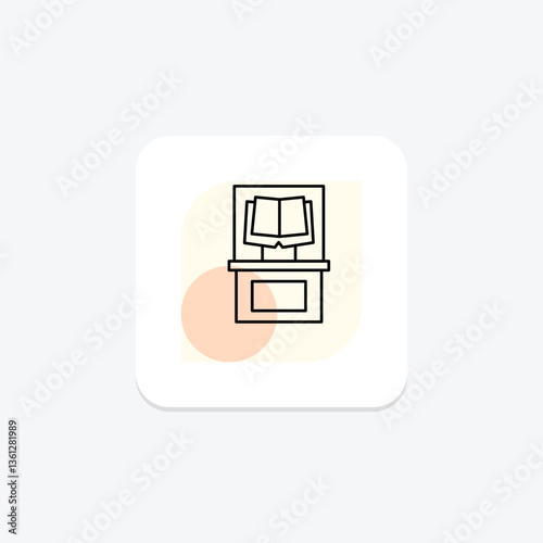 Ancient Book, vector, pixel perfect, illustrator file