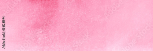 Obraz na płótnie Pink rose gold tone abstract texture and gradients shadow, for vanlentine background, horizontal shape with space for design. Web banner. Wide. Panoramic. Website header w salonie