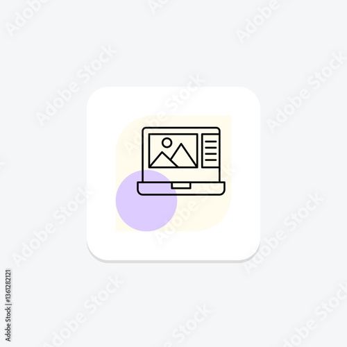 Online Exhibition, vector, pixel perfect, illustrator file