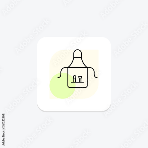 Art Apron, vector, pixel perfect, illustrator file