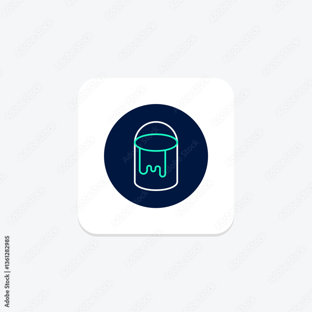 Paint Bucket, vector, pixel perfect, illustrator file Paint Bucket, vector, pixel perfect, illustrator file