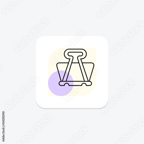Paper Clip, vector, pixel perfect, illustrator file