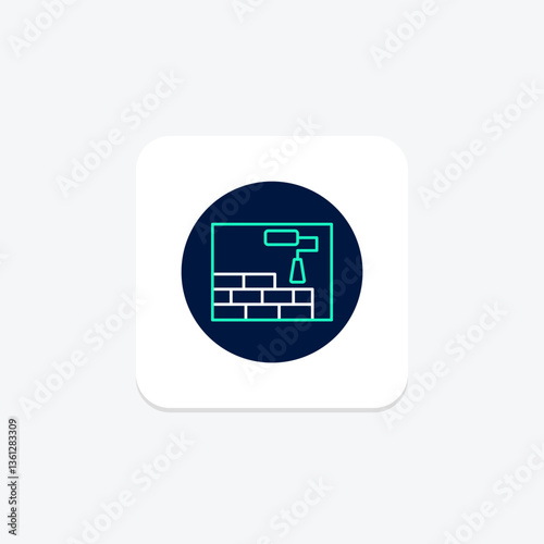 Fresco Wall Painting, vector, pixel perfect, illustrator file