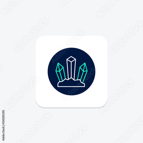 Mineral, vector, pixel perfect, illustrator file