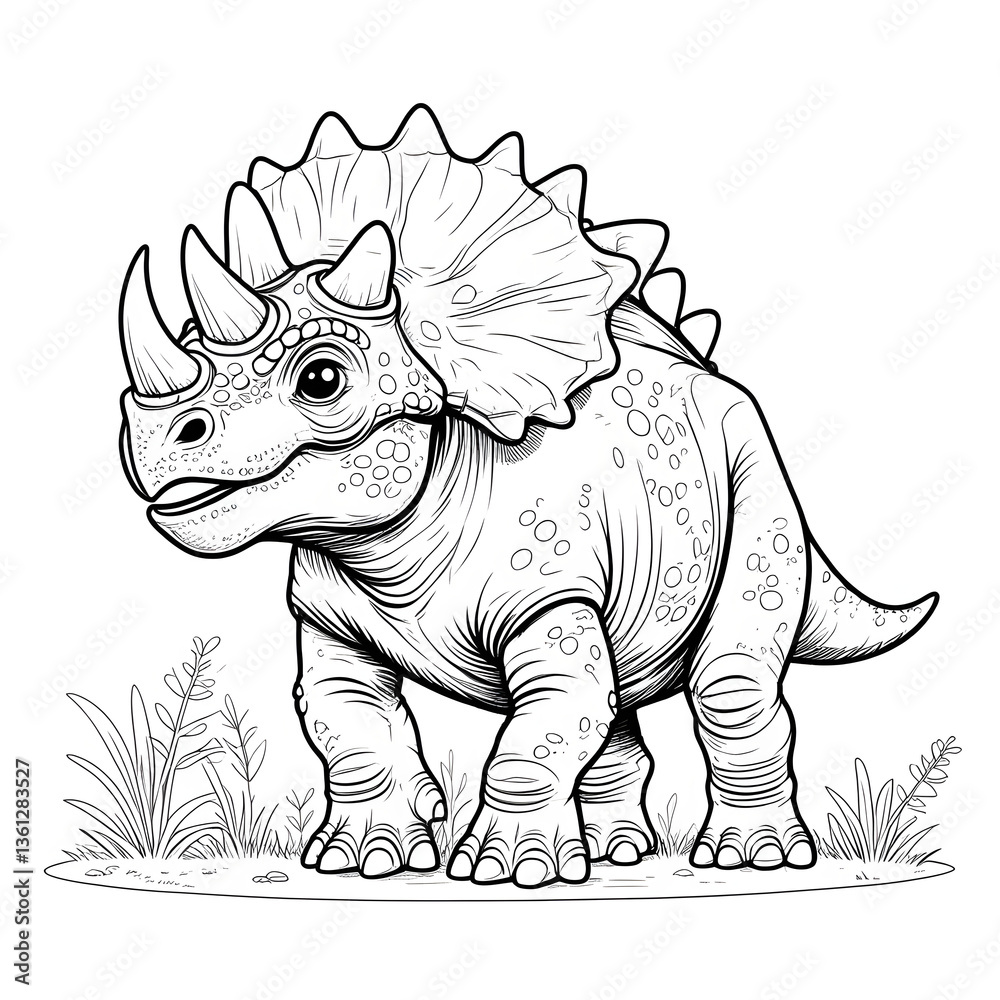 Fototapeta premium dinosaur vector illustration