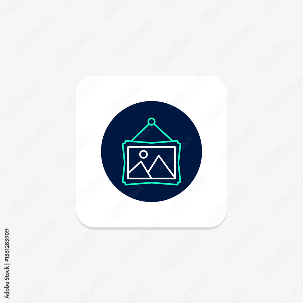 Picture Signboard, vector, pixel perfect, illustrator file Picture Signboard, vector, pixel perfect, illustrator file
