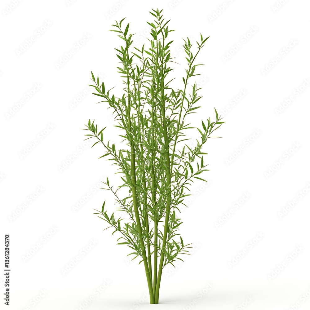 asparagus 3D render asparagus 3D render