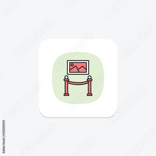 Art Exhibition, vector, pixel perfect, illustrator file