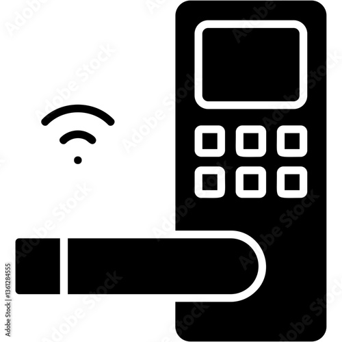 Automation Door Lock Icon