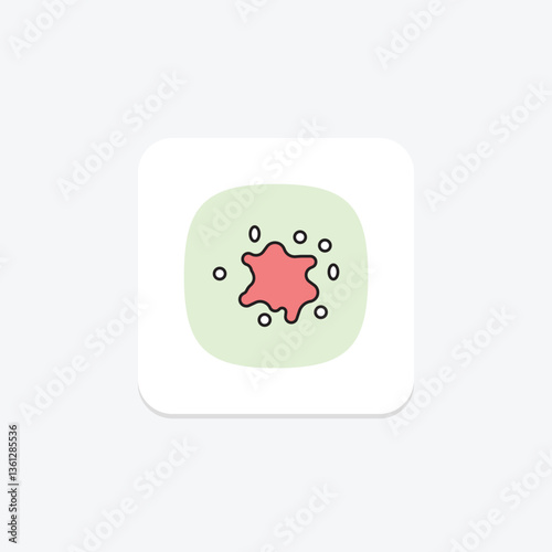 Paint Stain, vector, pixel perfect, illustrator file