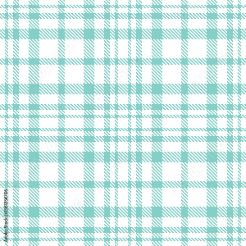 Modern Seamless Tartan in Deep White tones Textile Design Variant 1276