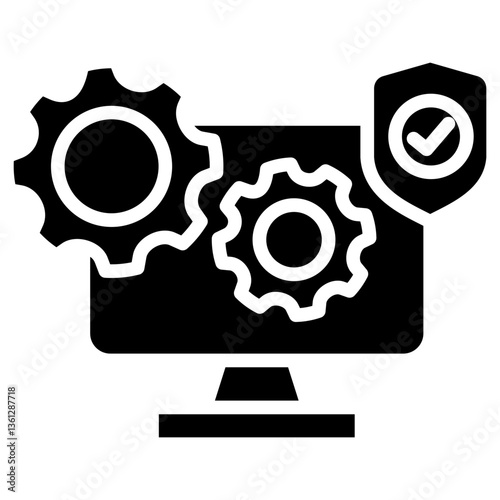 Operational Reliability glyph icon