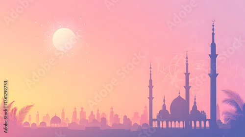 Raya greeting card design