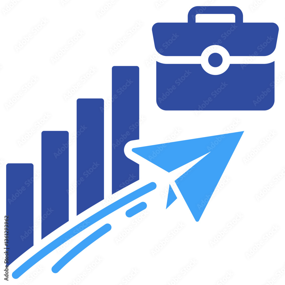 Fototapeta premium Job Market Icon