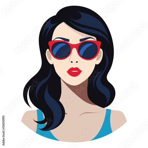 girl in sunglasses