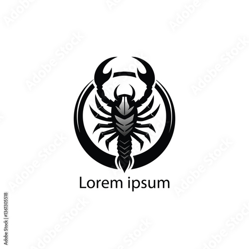 Black Scorpion Logo Design – Vector Illustration

Minimalist Black Scorpion Emblem for Branding