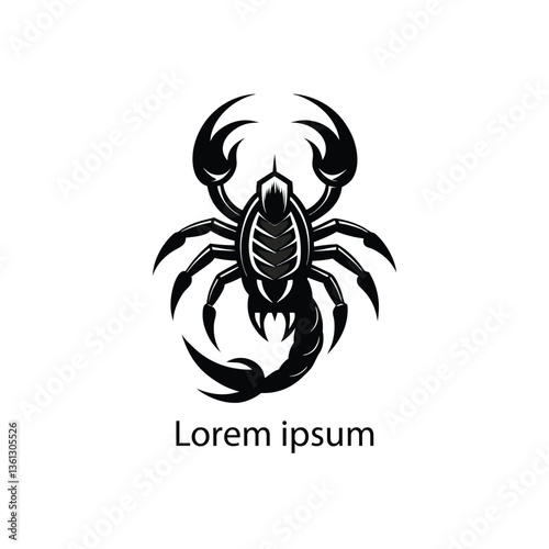 Black Scorpion Logo Design – Vector Illustration

Minimalist Black Scorpion Emblem for Branding