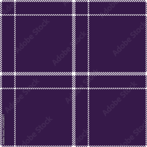 Modern Dark White Seamless Tartan Textile Design Variant 1605