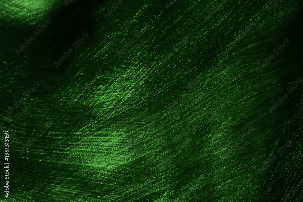 Grunge green abstract distress background or texture, horizontal shape for the Day of the Festival of Patrick and Christmas background