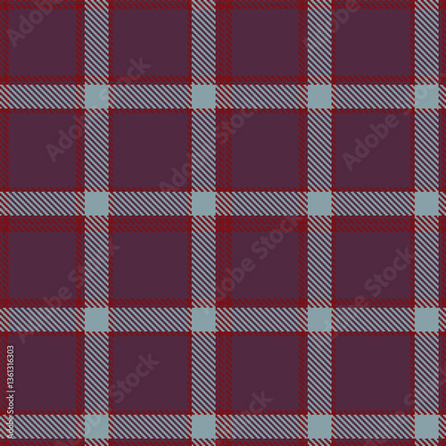 Modern Light Blood Seamless Tartan Textile Design Variant 1713