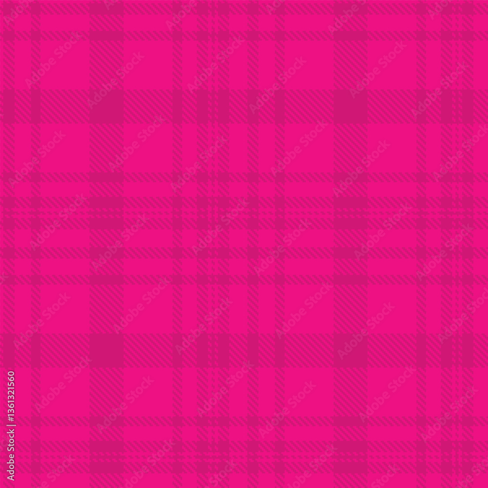 Dark Strong Pink Seamless Tartan with Dark Magenta accents Textile Design Dark Strong Pink Seamless Tartan with Dark Magenta accents Textile Design