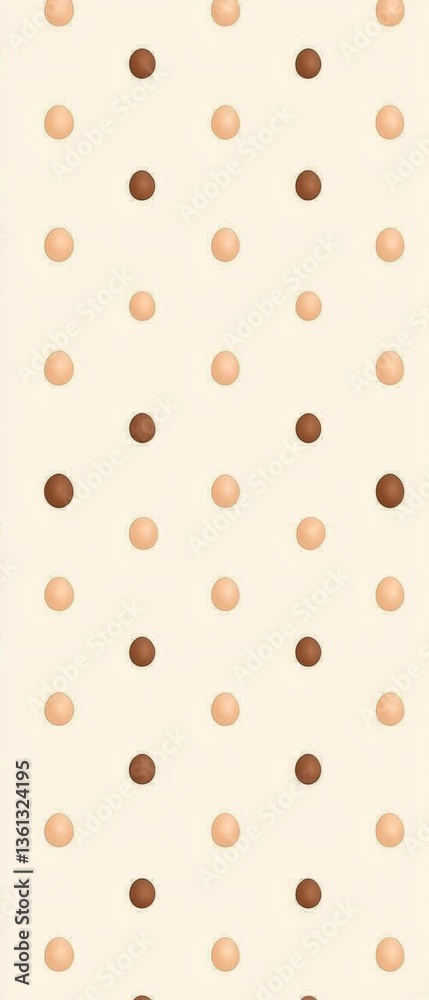 Abstract Beige and Brown Circle Pattern Abstract Beige and Brown Circle Pattern