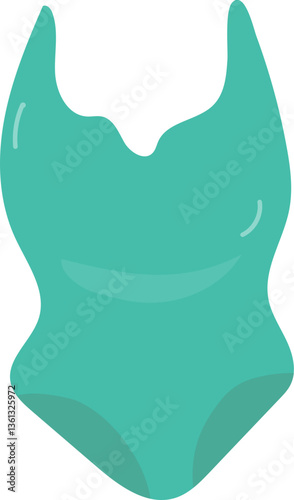 Swimsuit illustration