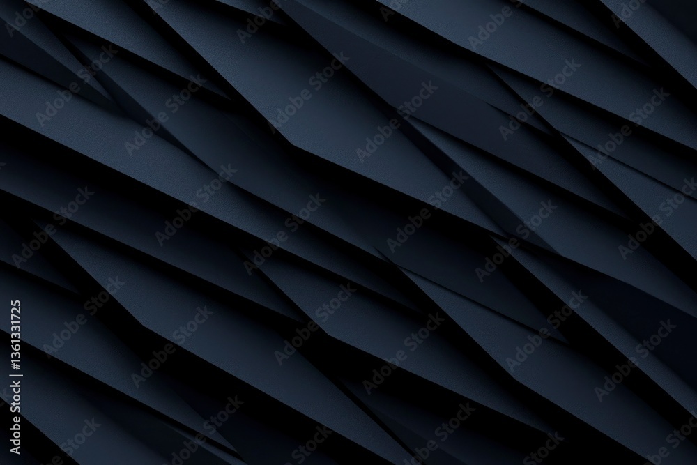 Obraz premium Dark, geometric abstract background