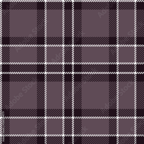 Modern Dusty White Seamless Tartan Textile Design Variant 2085