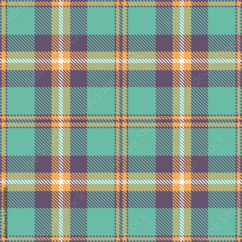Modern Seamless Tartan in Soft Purplish Grey tones Textile Design Variant 2146