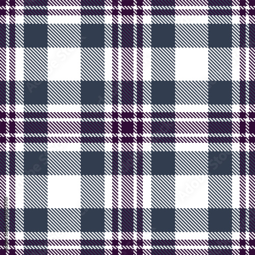 Modern Seamless Tartan in Iridescent White tones Textile Design Variant 2278