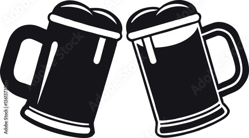 Beer mug illustration 