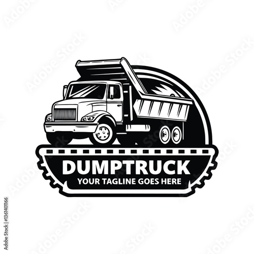 Truck company logo design