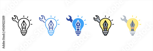 Vocational Multi Style Icon Set