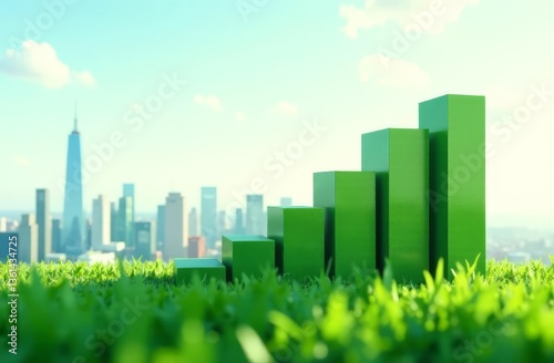 An ESG icon concept highlights the connection between environment, society, and governance in sustainable and ethical business practices.