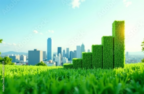 An ESG icon concept highlights the connection between environment, society, and governance in sustainable and ethical business practices.