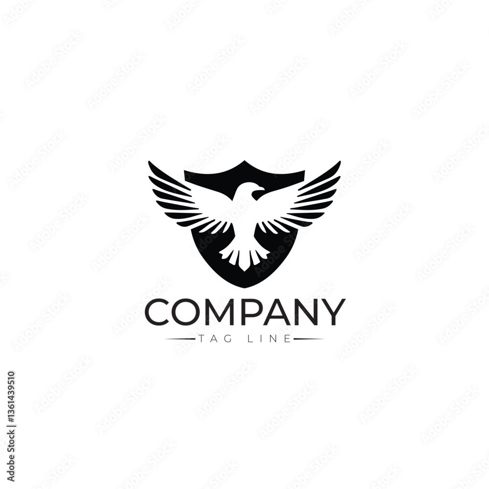 Obraz premium eagle brand identity logo and symbol