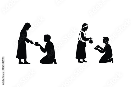 Giving, Receiving, Almsgiving, Charity, Donation, Kindness, Help, Support, Assistance, Sharing