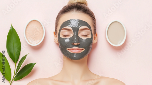 Serene Self-Care: A woman e...