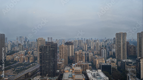 Wallpaper Mural Mumbai city skyline Torontodigital.ca