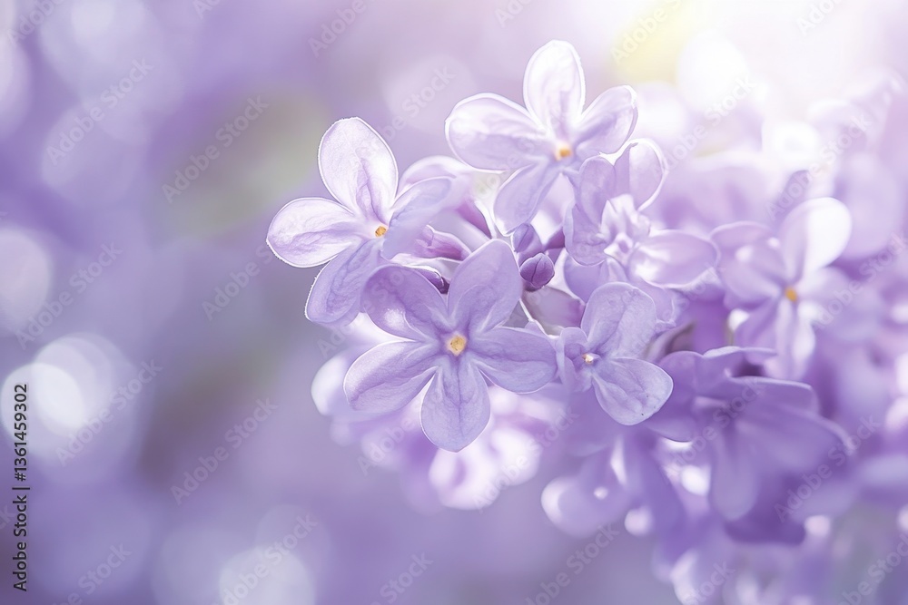 Soft Lilac Bloom: Capturing the delicate beauty of lilac flowers, showcasing their gentle, soft petals and the serene atmosphere surrounding them. Soft Lilac Bloom: Capturing the delicate beauty of lilac flowers, showcasing their gentle, soft petals and the serene atmosphere surrounding them.