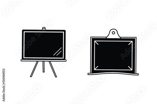 Presentation Boards Flip Chart Easel and Wall Mounted Display